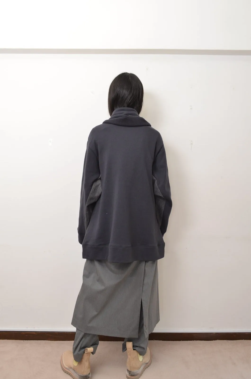 △ SHAWL ZIP-UP PARKA/CHAC