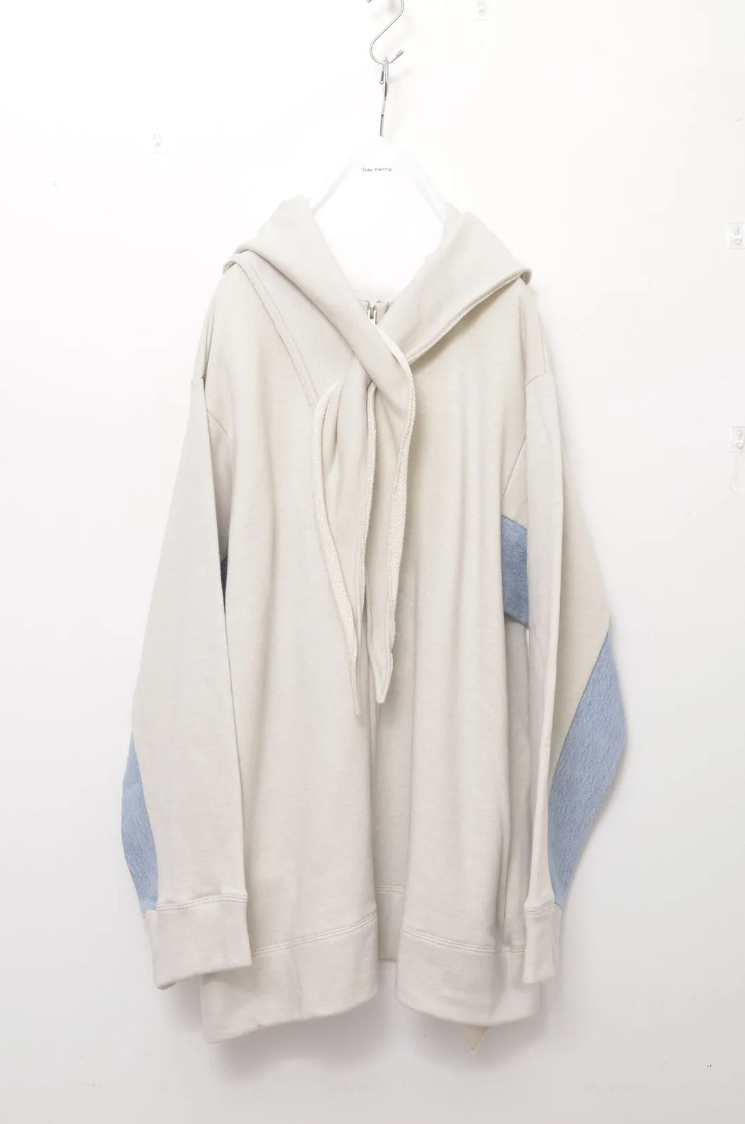 △ SHAWL ZIP-UP PARKA/GRY/01