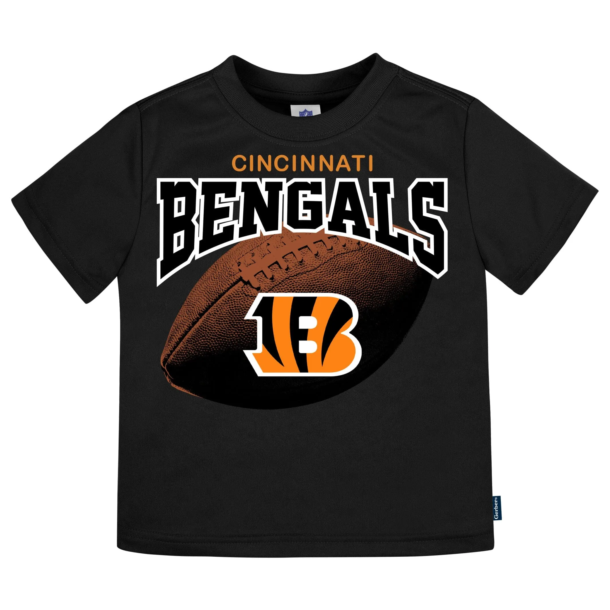 3-Pack Infant & Toddler Boys Bengals Short Sleeve Tees