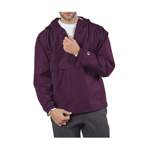 Adult Packable Anorak 1/4 Zip Jacket