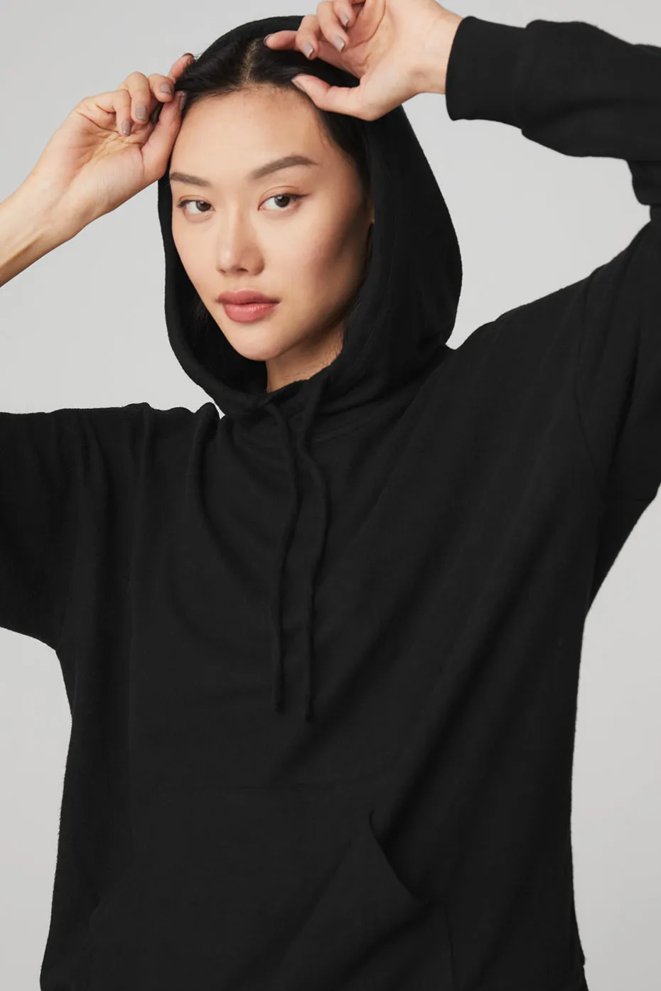 Alolux Cozy Hoodie - Black