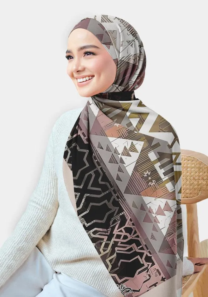 Amunet Printed Chiffon Hijab