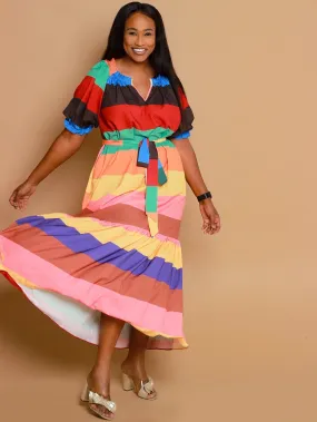 Amya Multicolored Dress