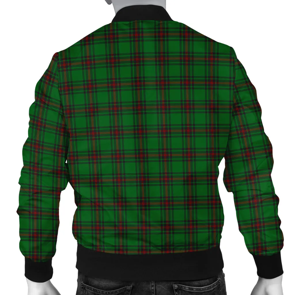 Anstruther Tartan Bomber Jacket with Family Crest