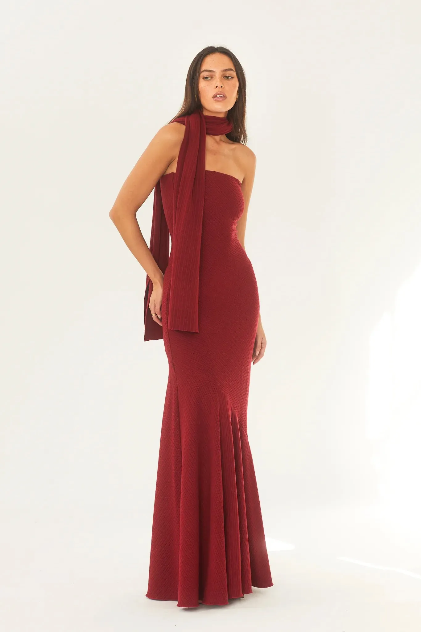 Arcina Ori Juliana Dress - Rouge