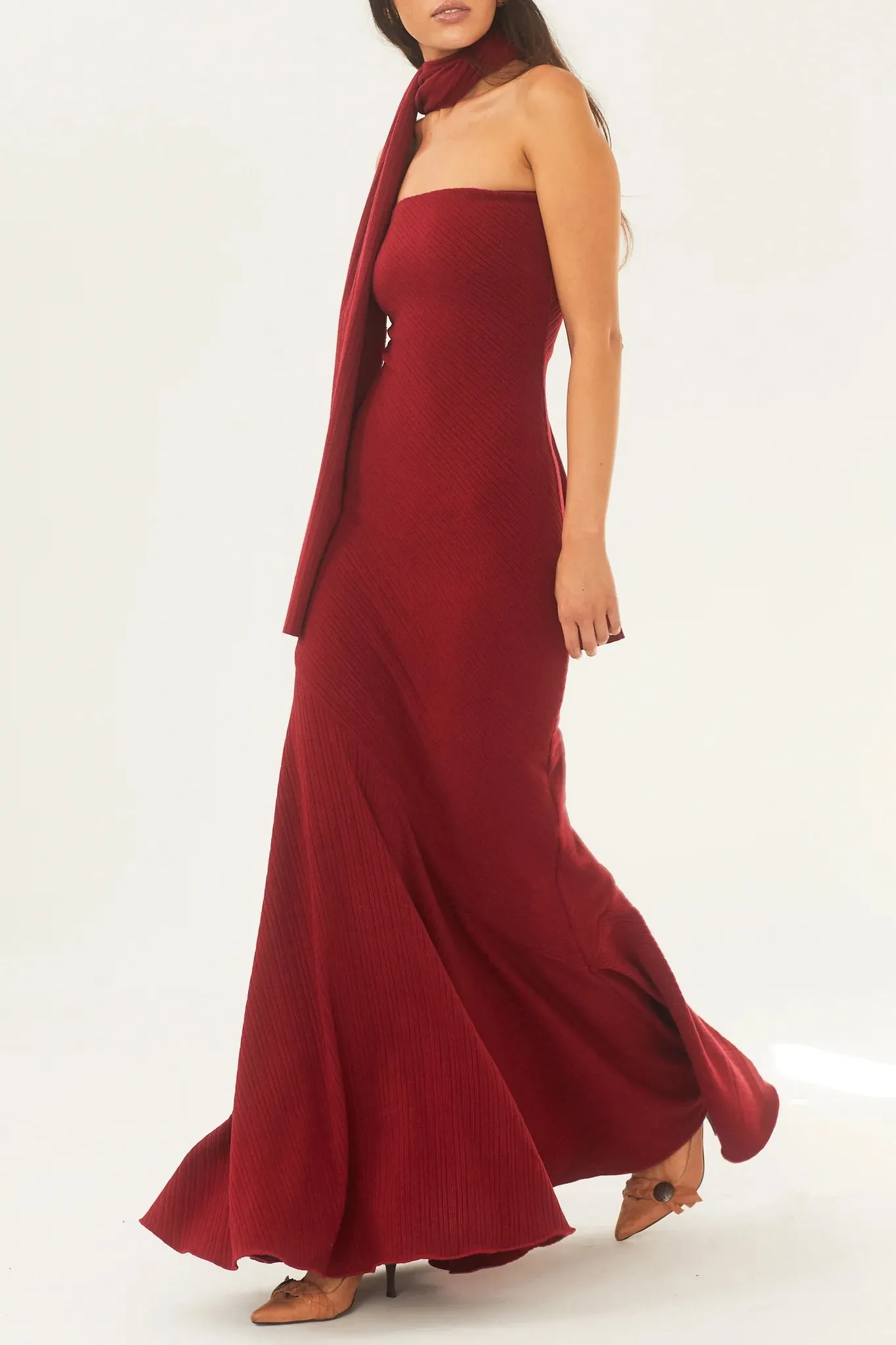 Arcina Ori Juliana Dress - Rouge