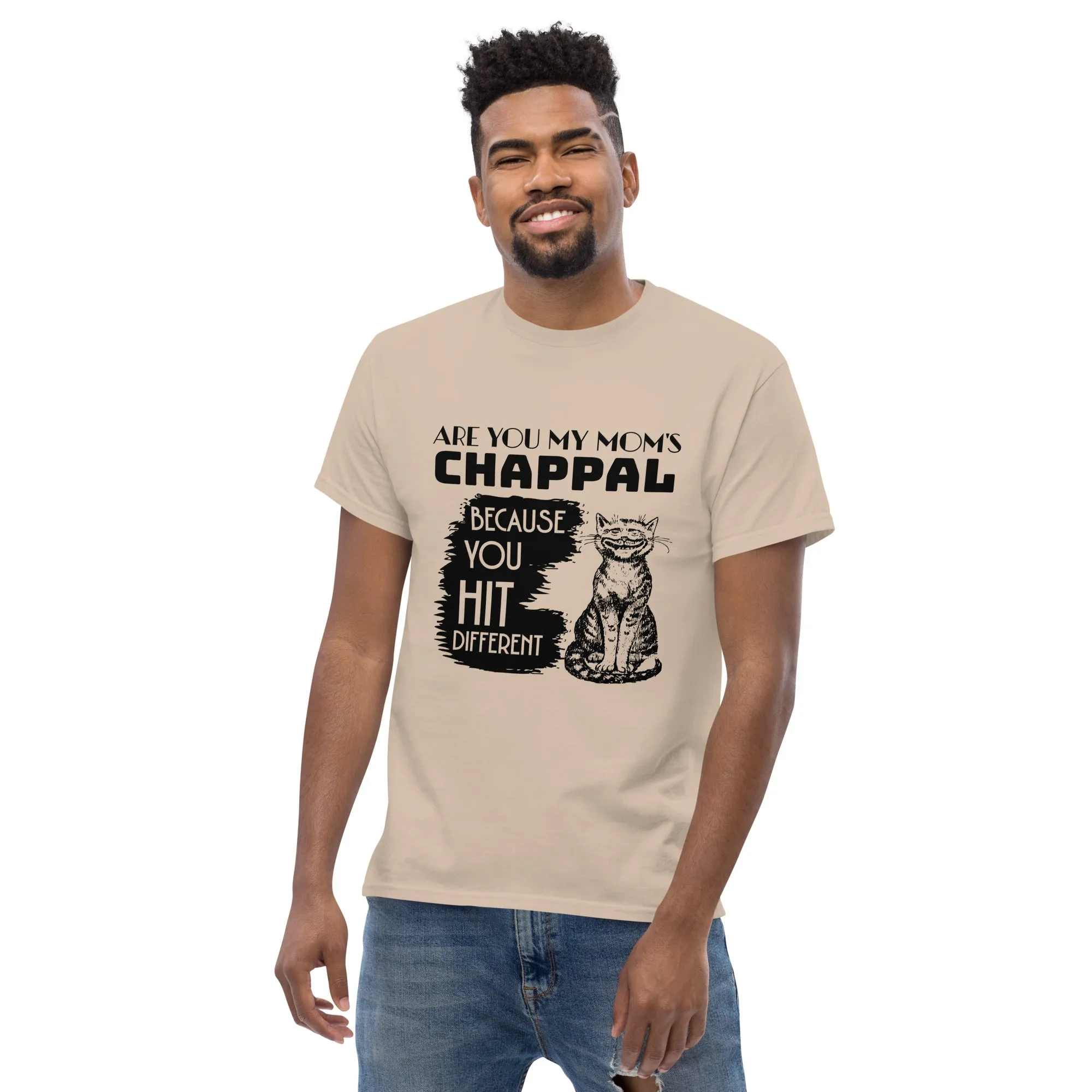 Are you my mom's chappal Men's classic tee