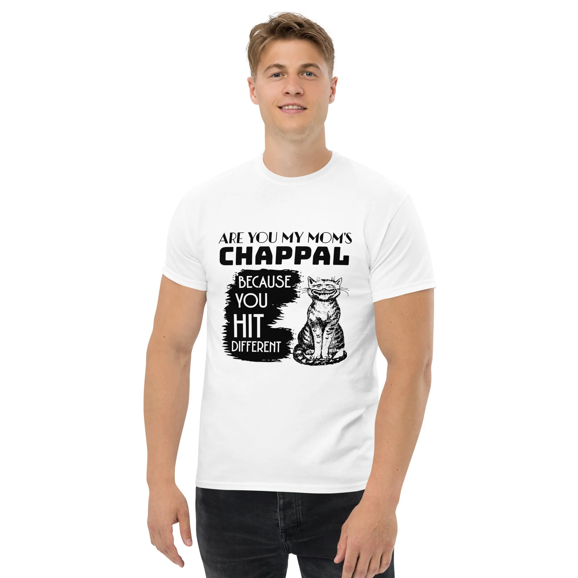 Are you my mom's chappal Men's classic tee