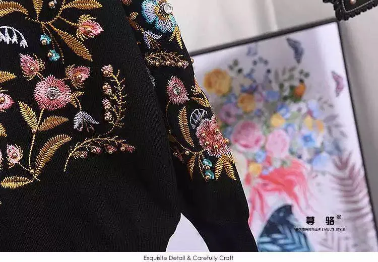 Ava Luxury Embroidered Tracksuit