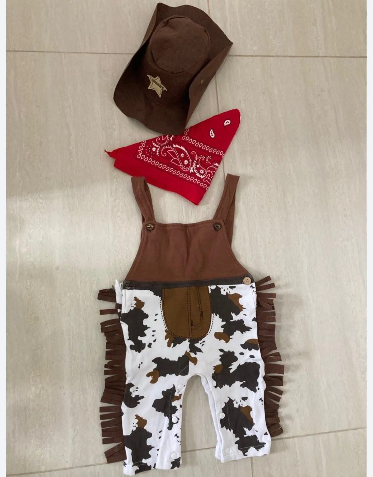 Baby Boy Cowboy Costume 0-10Y, Cowboy Cosplay , Halloween Costume