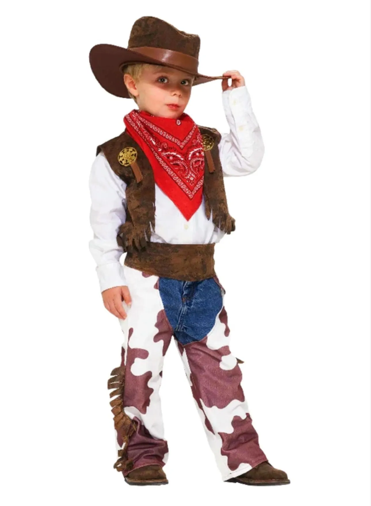 Baby Boy Cowboy Costume 0-10Y, Cowboy Cosplay , Halloween Costume