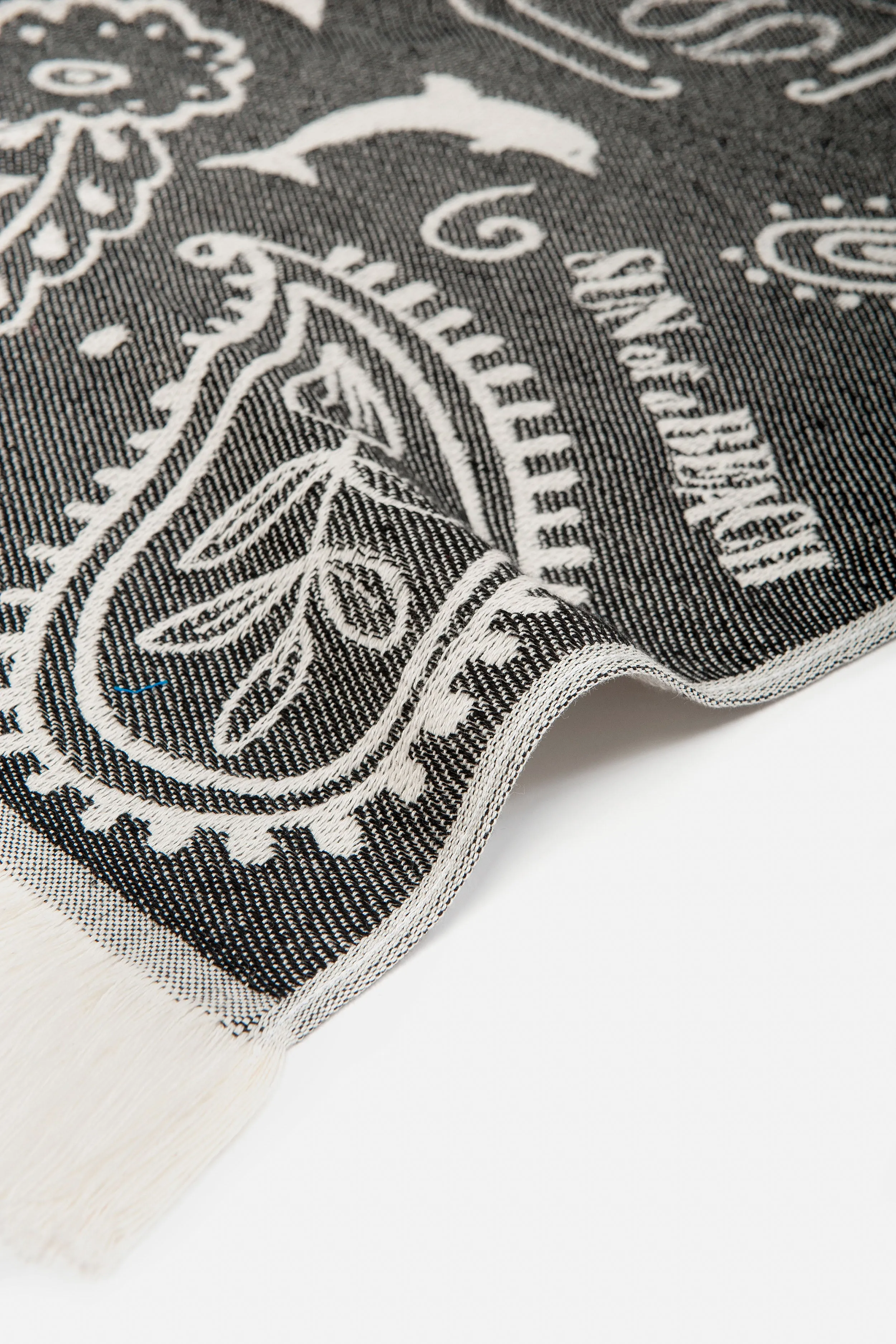 Bandana Black | Feather Beach Towel