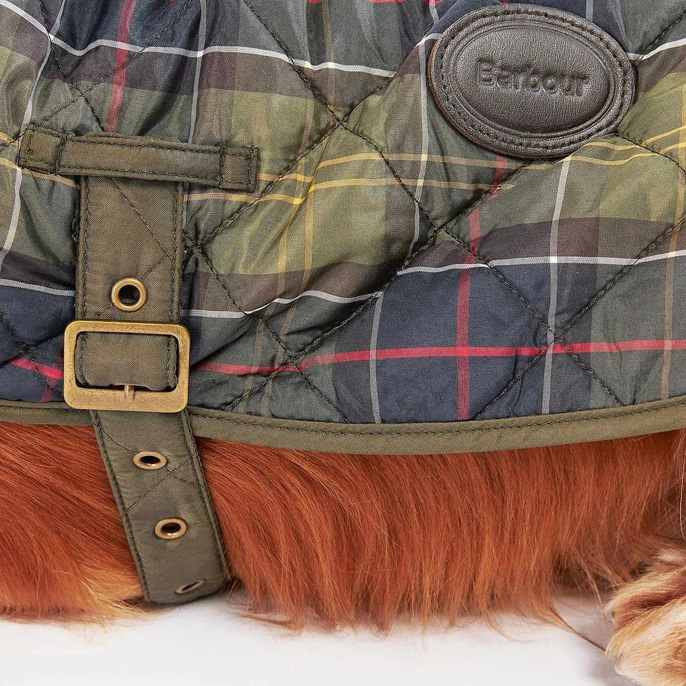 Barbour Tartan Dog Coat