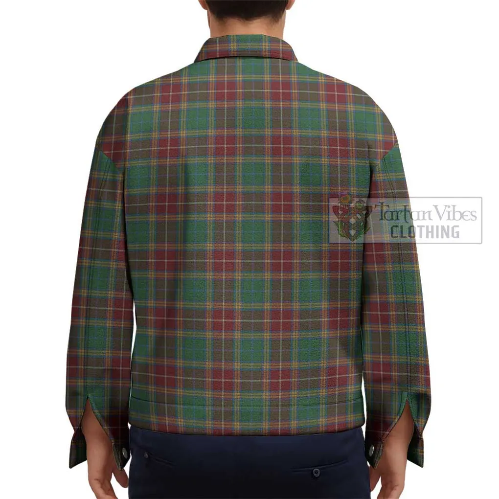 Baxter Tartan Unisex Lapel Cotton Jacket