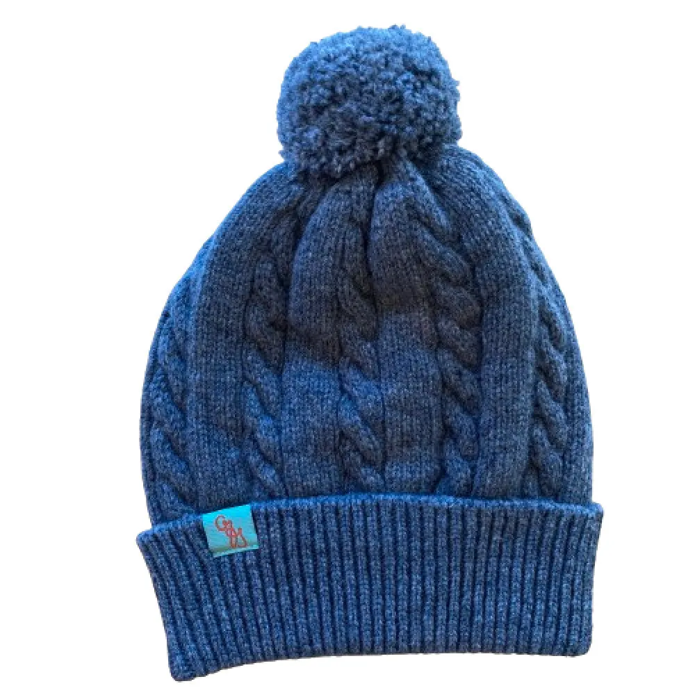 Beanie - Cable, College Grey