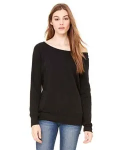 Bella Ladies Sponge Fleece Wide Neck Sweatshirt