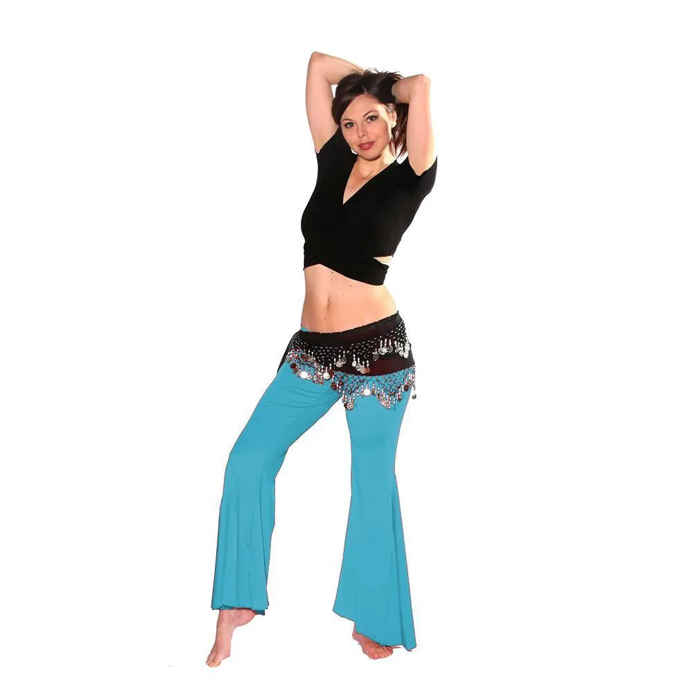 Belly Dance Pants, Choli, & Hip Scarf Costume Set | BOM BOLERO