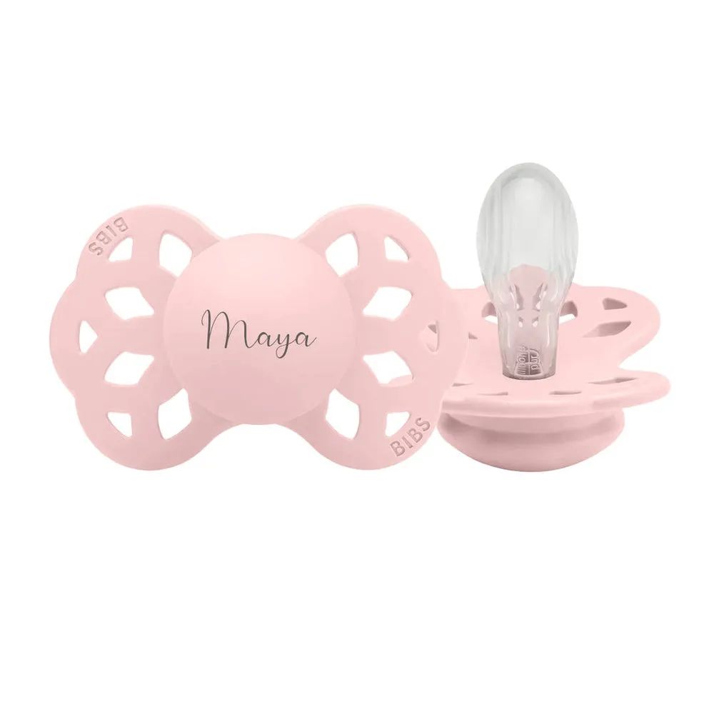 BIBS Infinity Symmetrical Silicone Pacifiers | Personalised