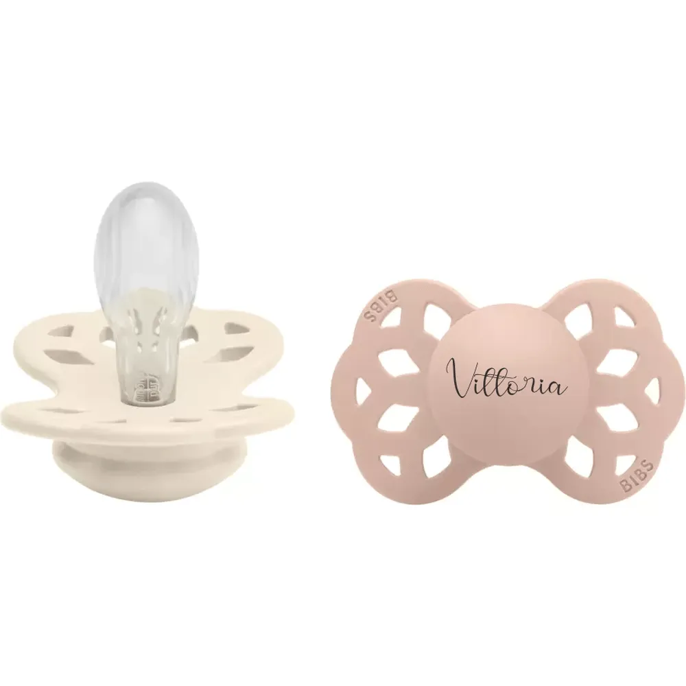 BIBS Infinity Symmetrical Silicone Pacifiers | Personalised