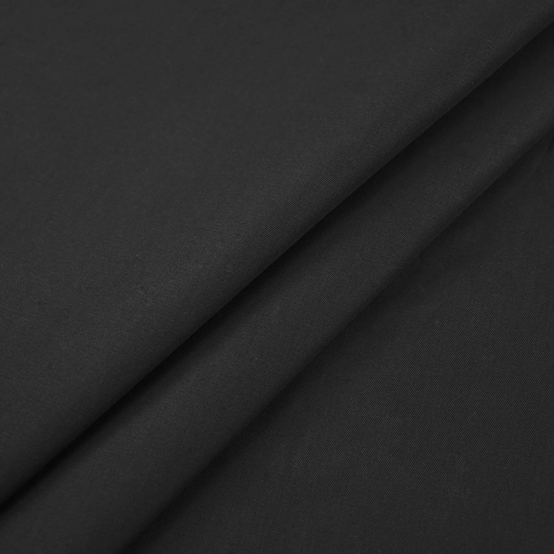 Black Gabardine Fabric 3113