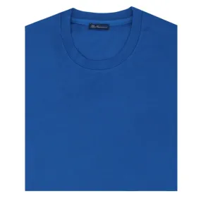 Blue Royal garment dyed Supima cotton t-shirt