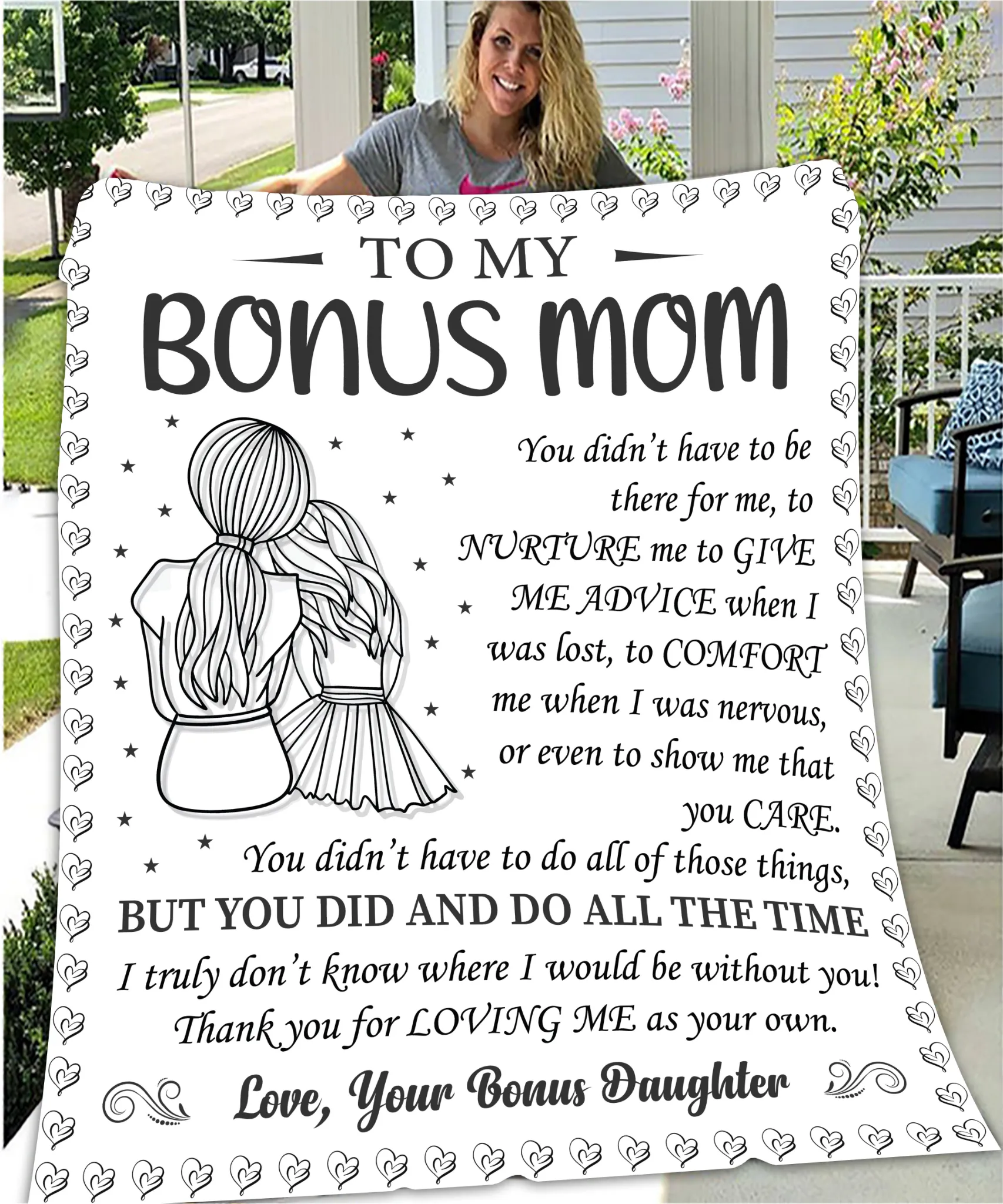 Bonus Mom Blanket (50X60)