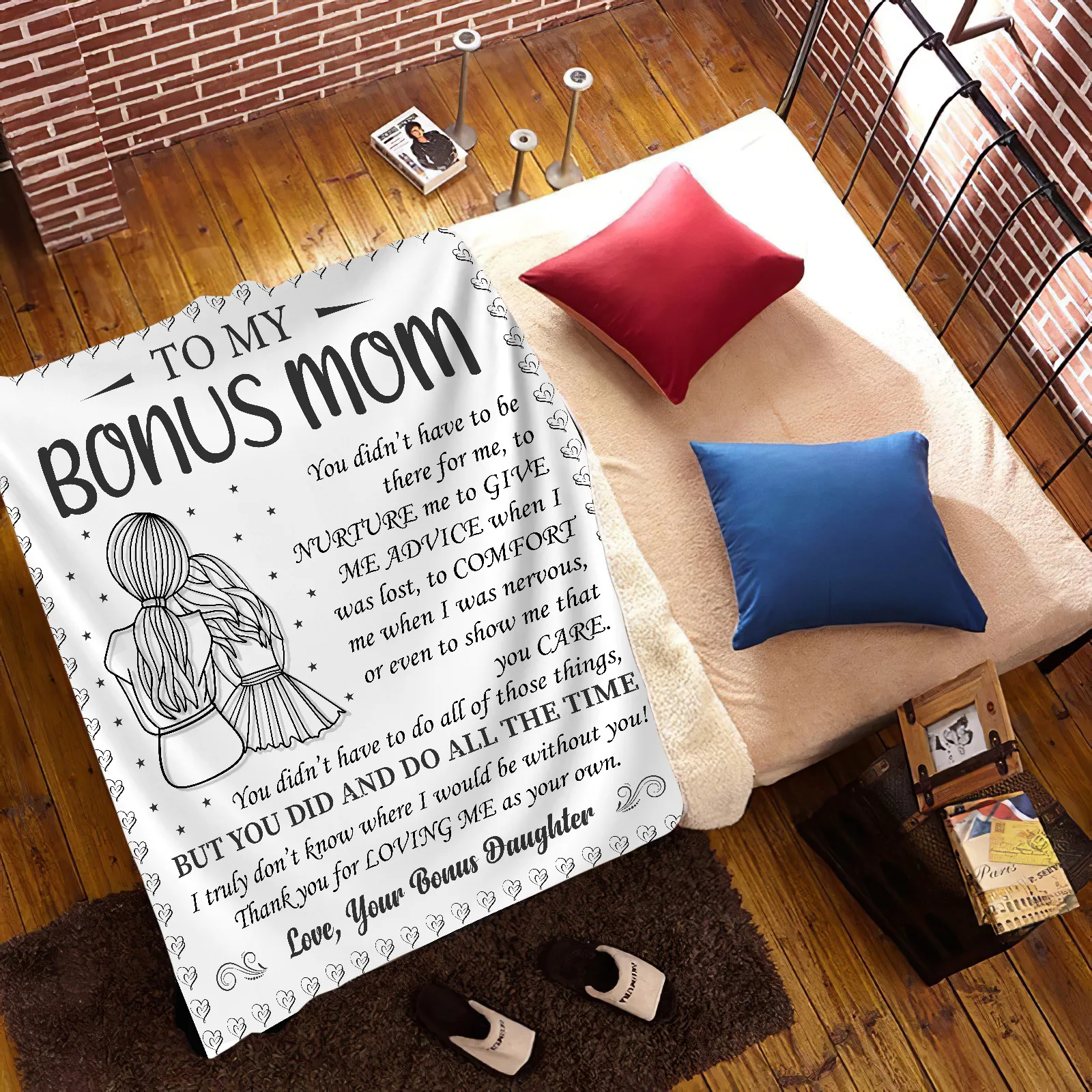 Bonus Mom Blanket (50X60)