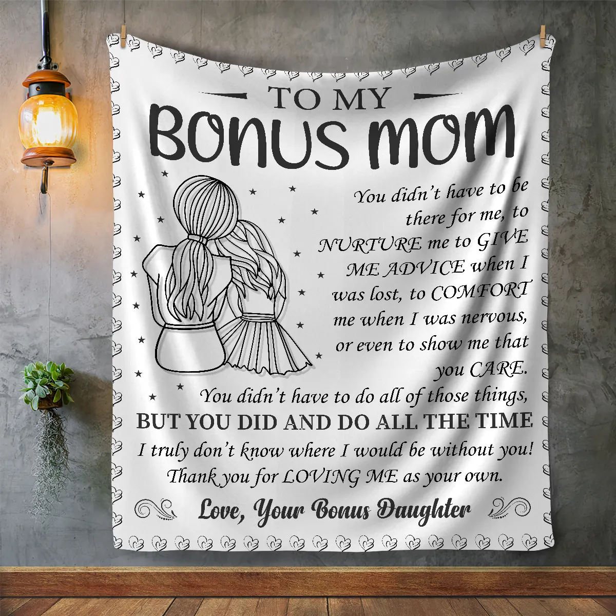 Bonus Mom Blanket (50X60)