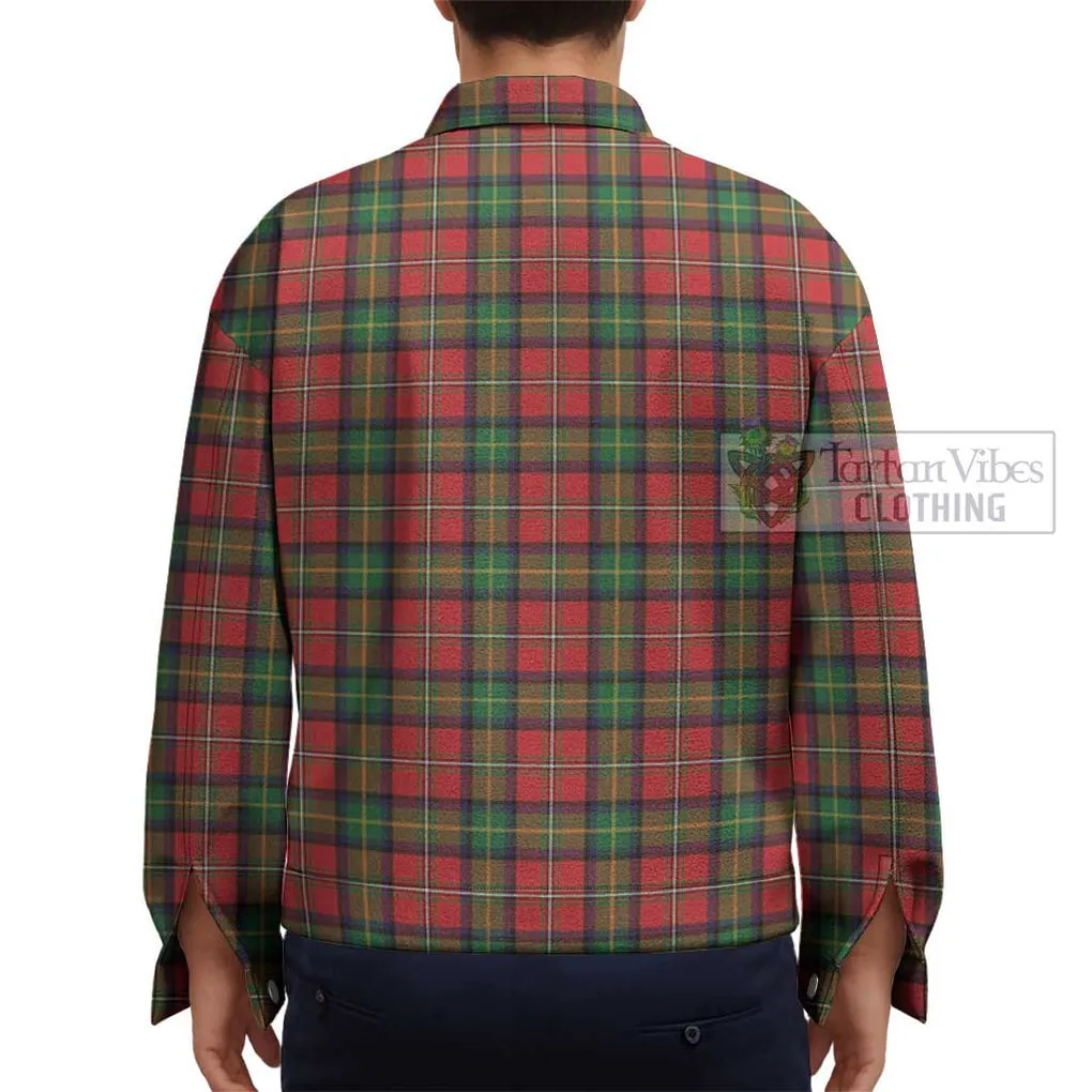 Boyd Tartan Unisex Lapel Cotton Jacket