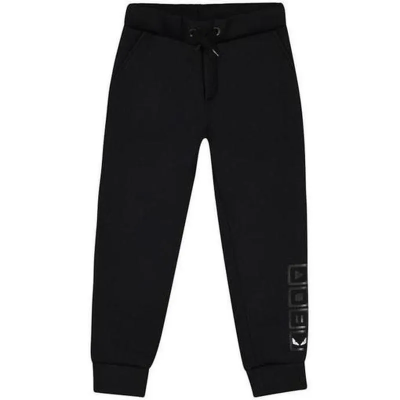 Boys Black Joggers