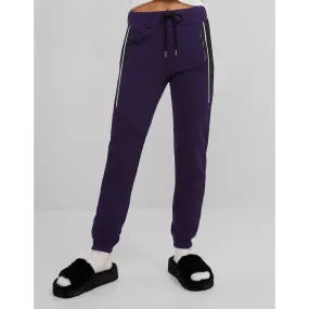 Bsk Purple Side Tipping Joggers