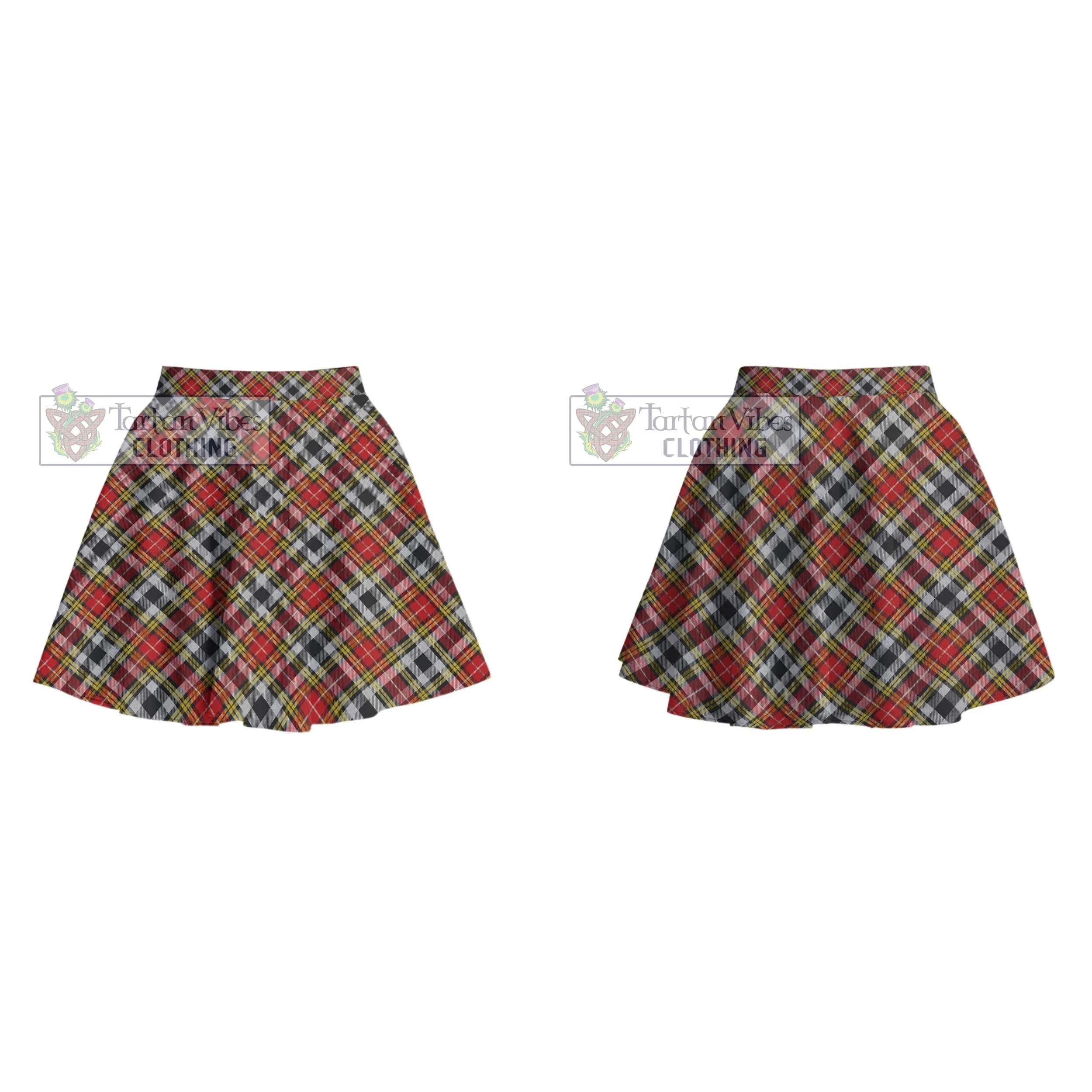 Buchanan Old Dress Tartan Women's Plated Mini Skirt