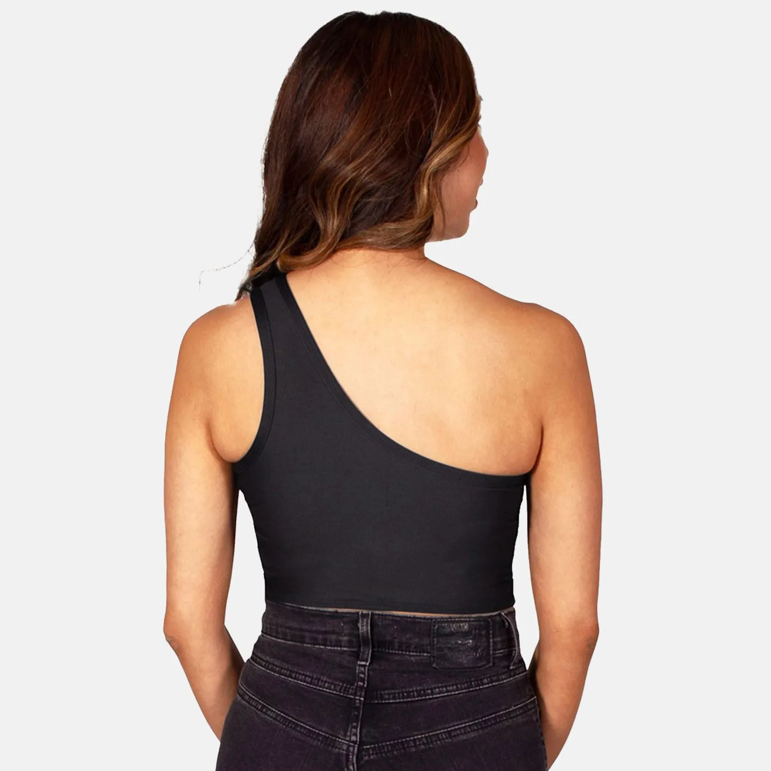 Buffalo Black One Shoulder Top