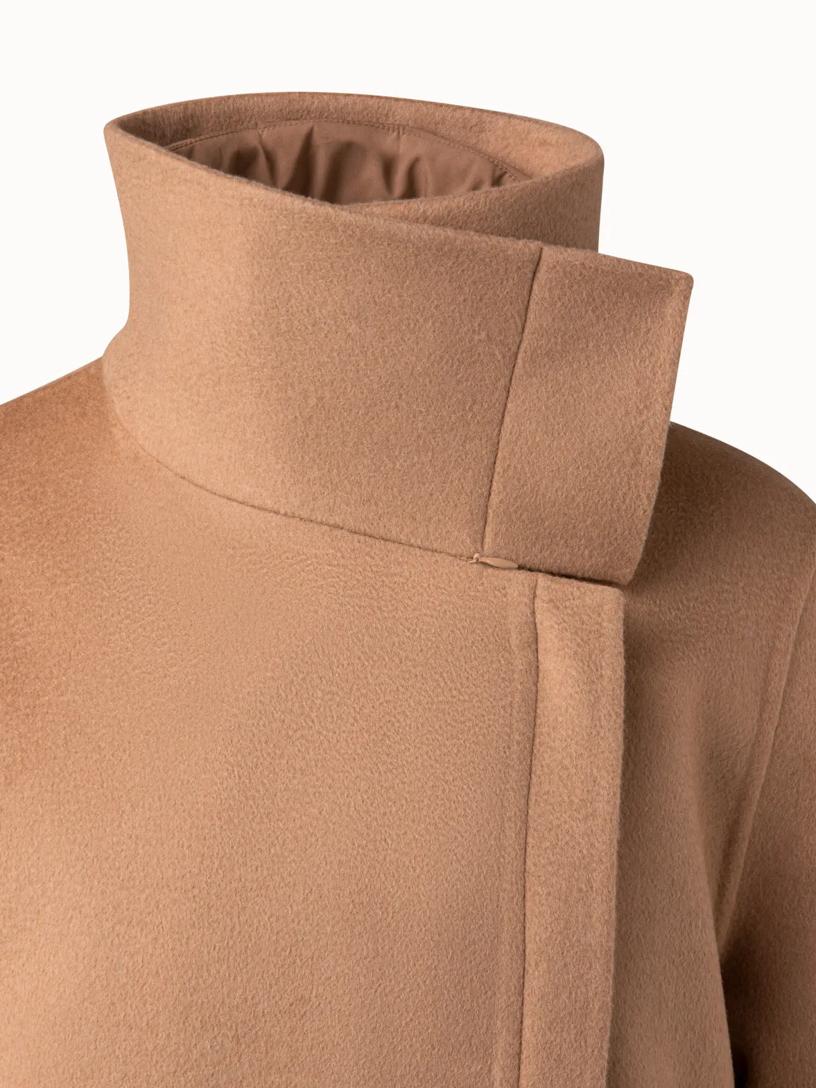 Camelhair Double-Face Double-Layer Parka