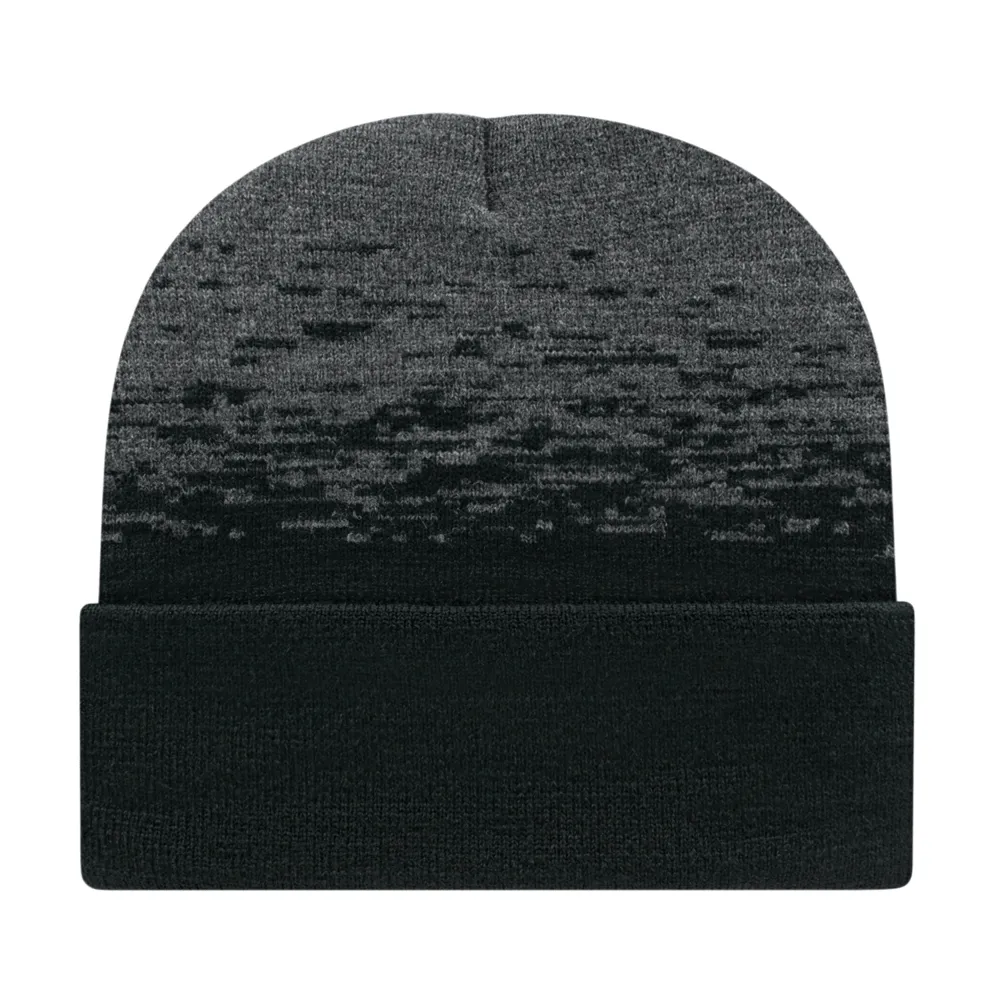 Cap America RKS12 Static Pattern Knit Cap with Cuff