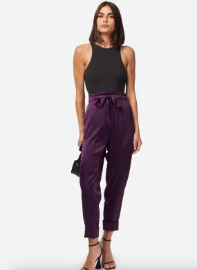 Carmen Cargo Pant - Eggplant