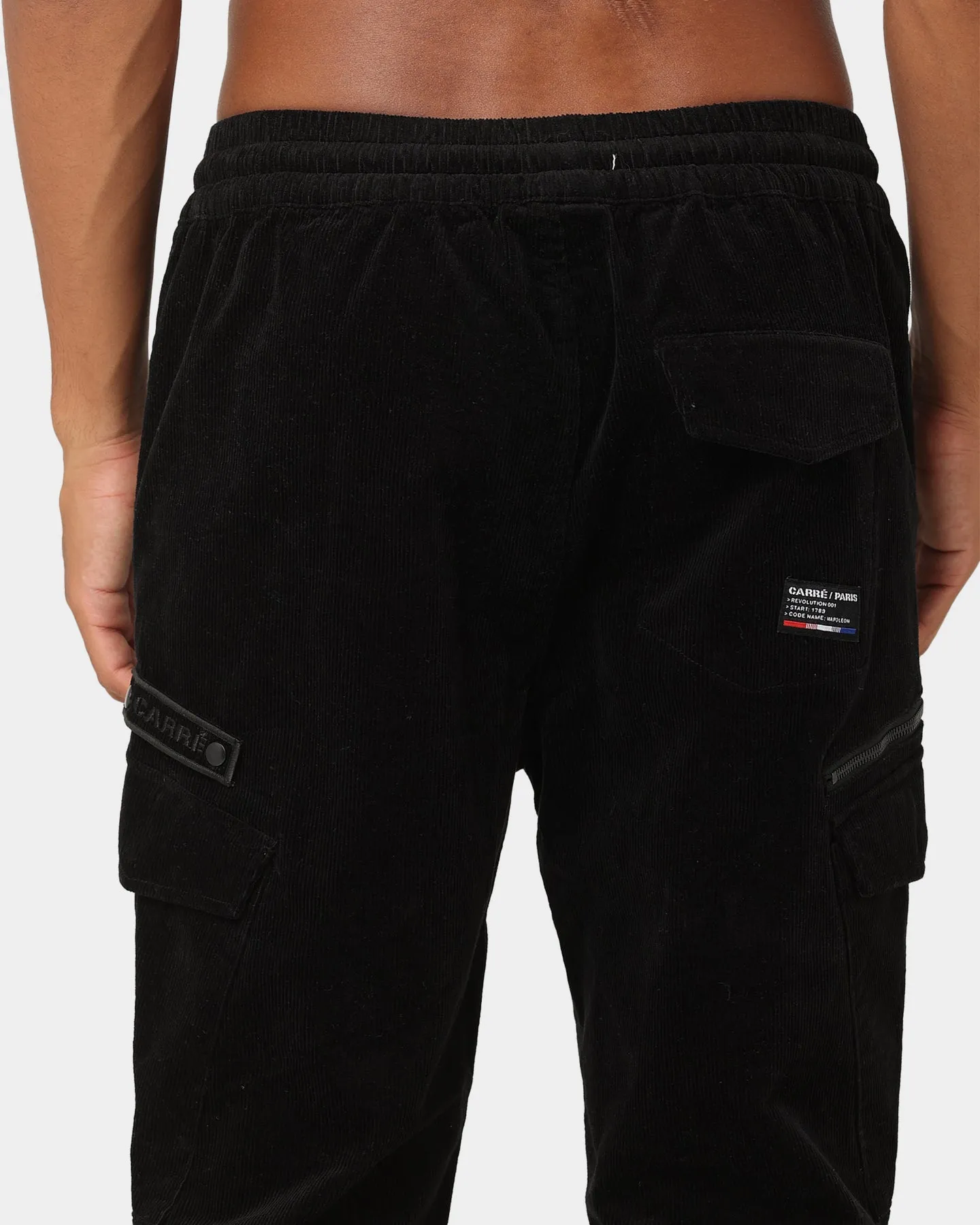 Carre Cord Evolution XL Cargo Jogger Black