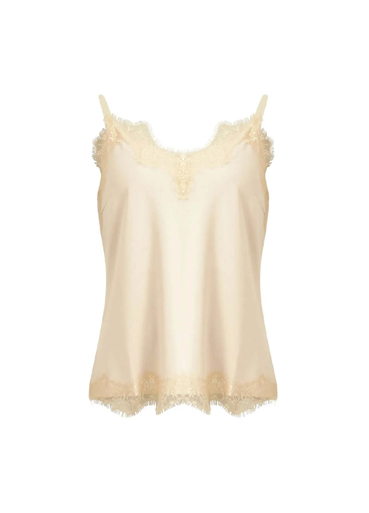 CC Heart - Rosie Lace Camisole Top Nude