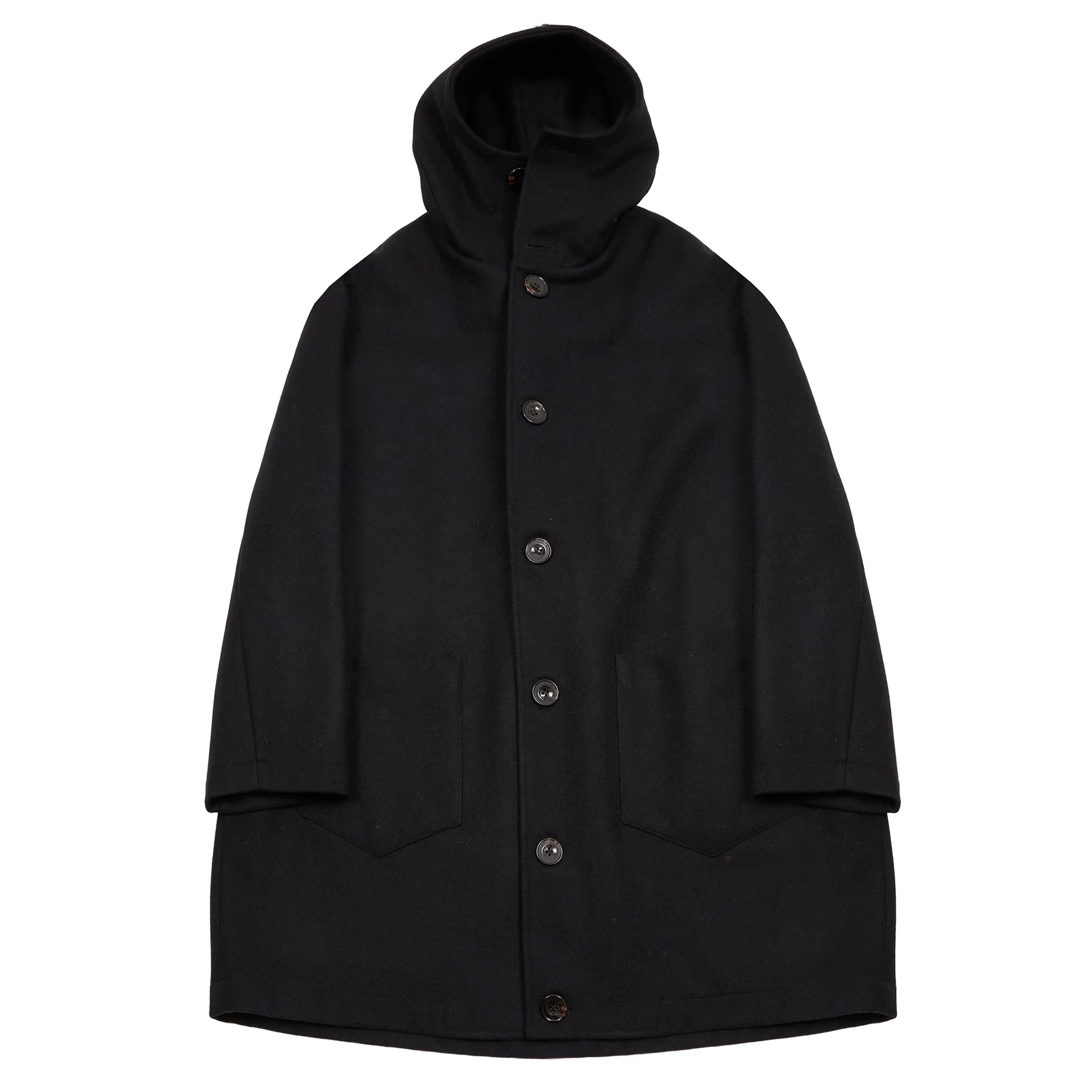 Cini Venezia Mod 1 Overcoat in Black