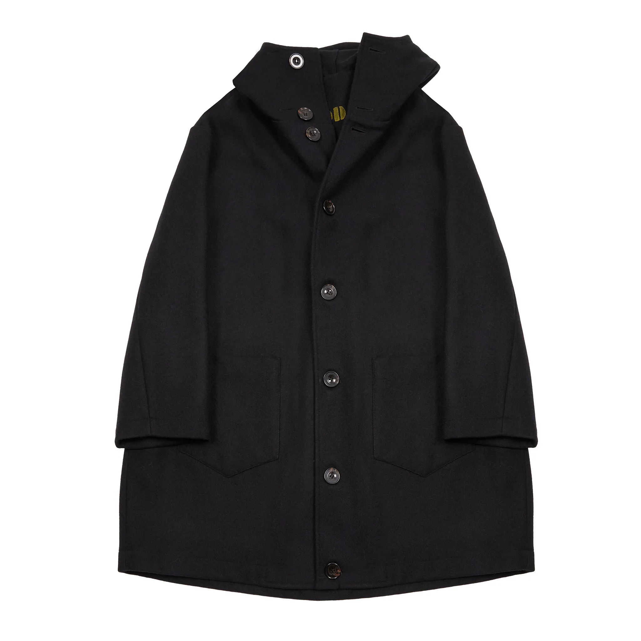 Cini Venezia Mod 1 Overcoat in Black