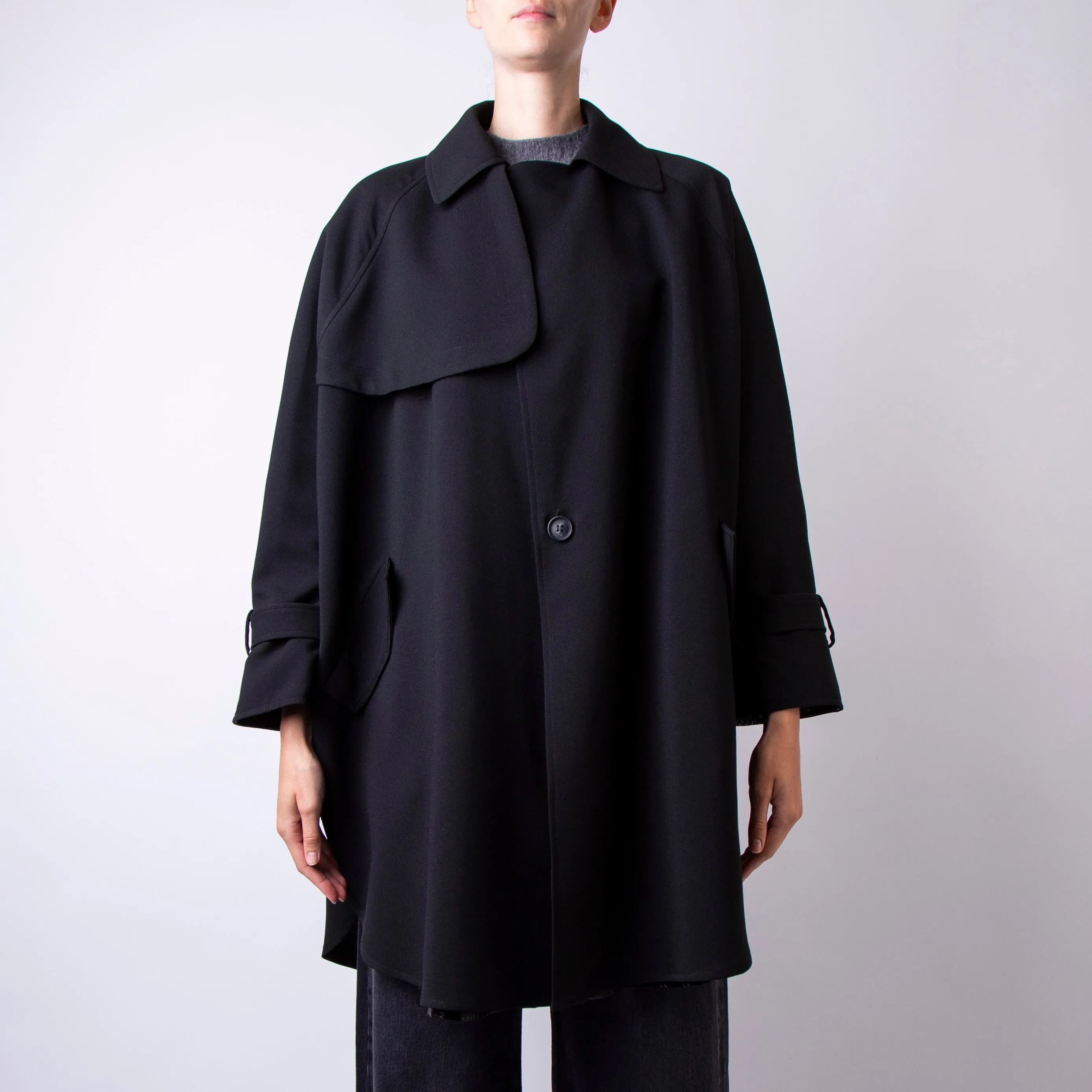 COLLECTION PRIVEE TRENCH COAT RA8019 BALAZ 1608 NERO