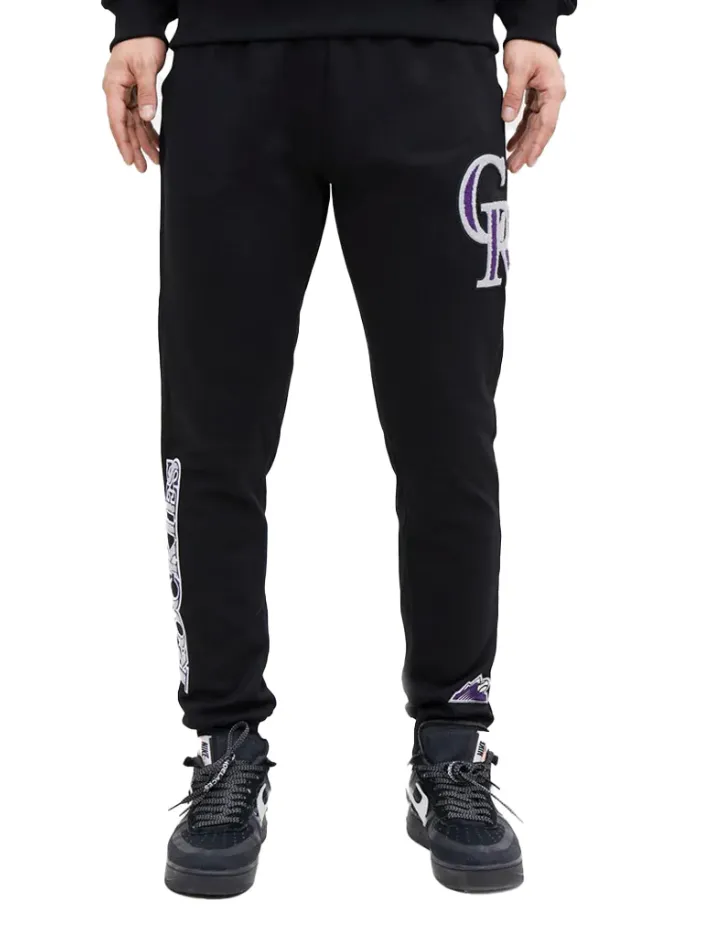 Colorado Rockies Logo Sweat Pants Joggers