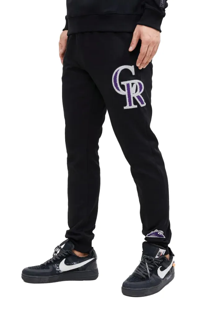 Colorado Rockies Logo Sweat Pants Joggers