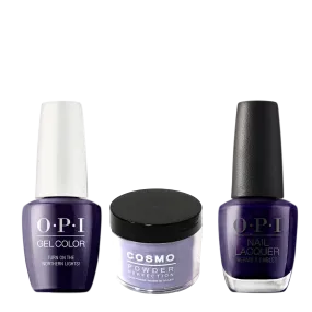 Cosmo 3in1 Dipping Powder   Gel Polish   Nail Lacquer (Matching OPI), 2oz, CI57