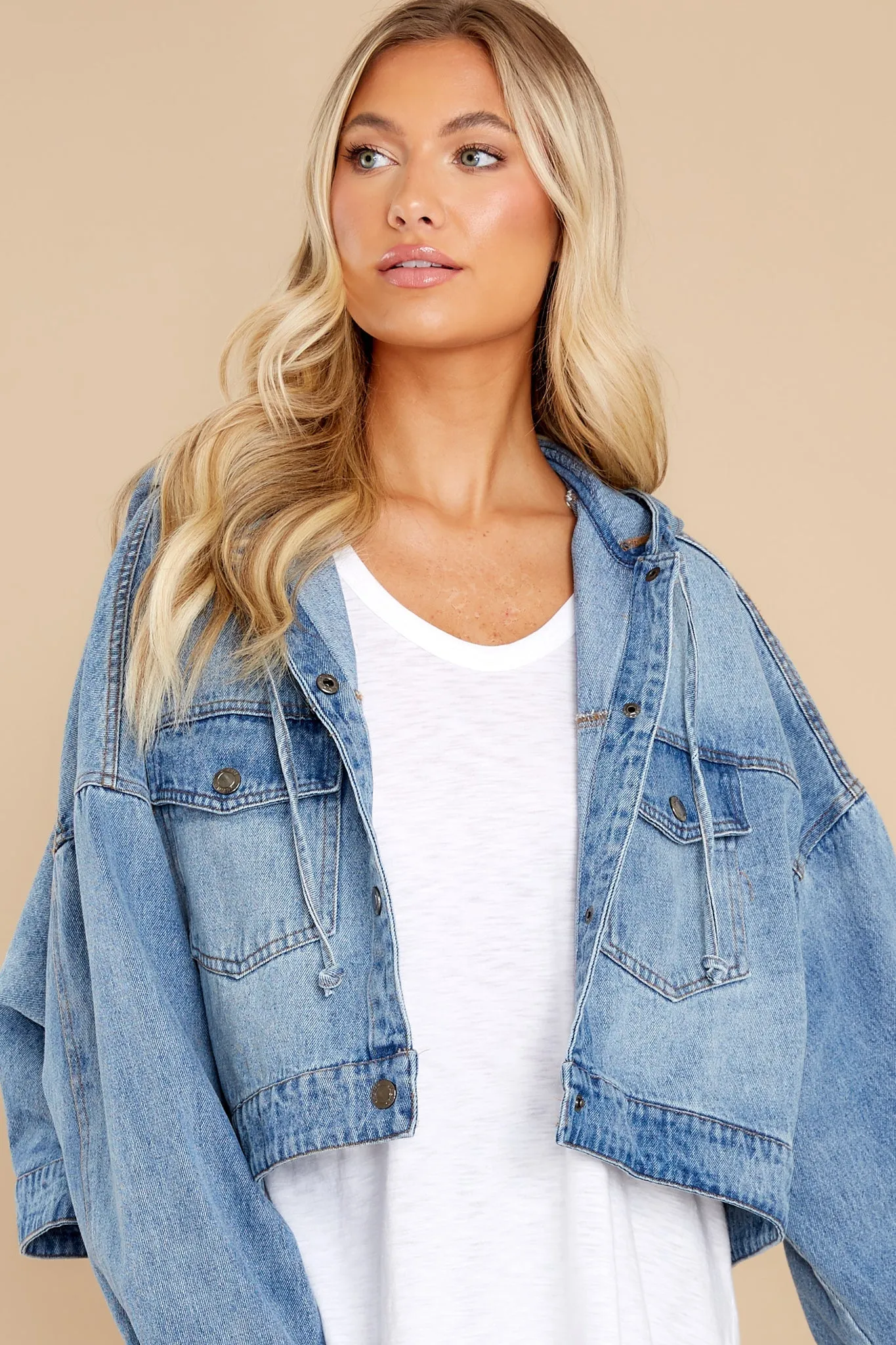 Cozy Walks Denim Jacket