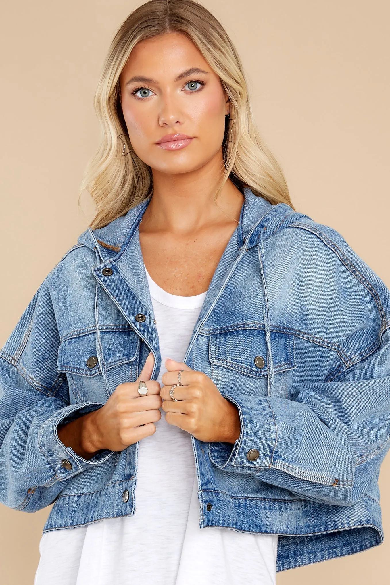 Cozy Walks Denim Jacket