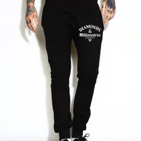 DIAMONDS & MILLIONAIRES LOGO JOGGERS