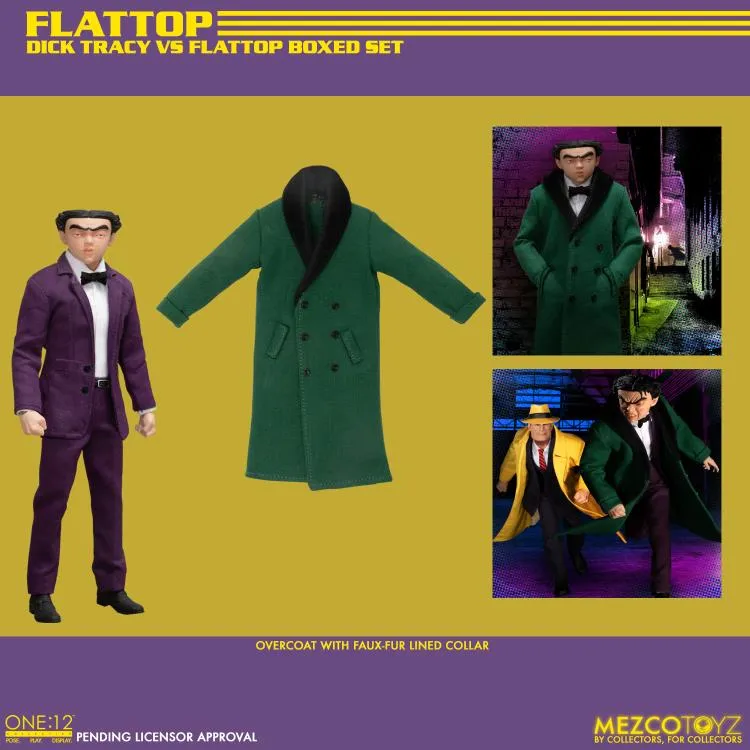 Dick Tracy vs Flattop Mezco One:12 Collective Boxed Set