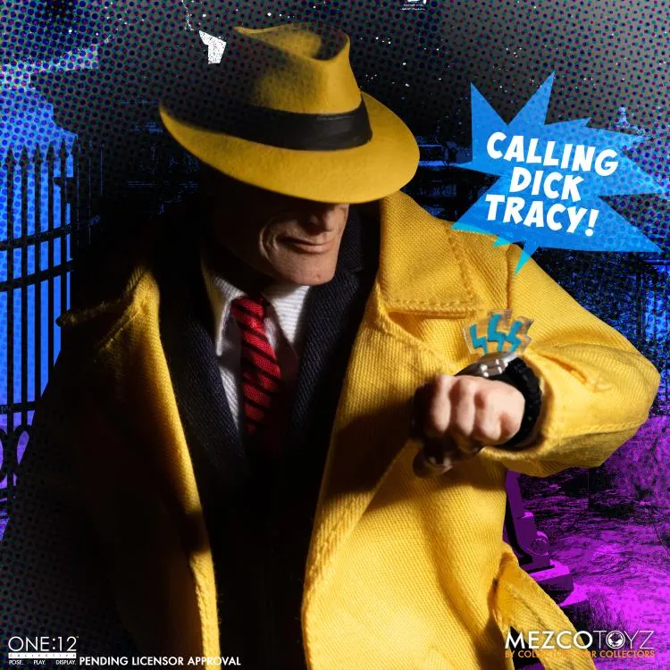 Dick Tracy vs Flattop Mezco One:12 Collective Boxed Set