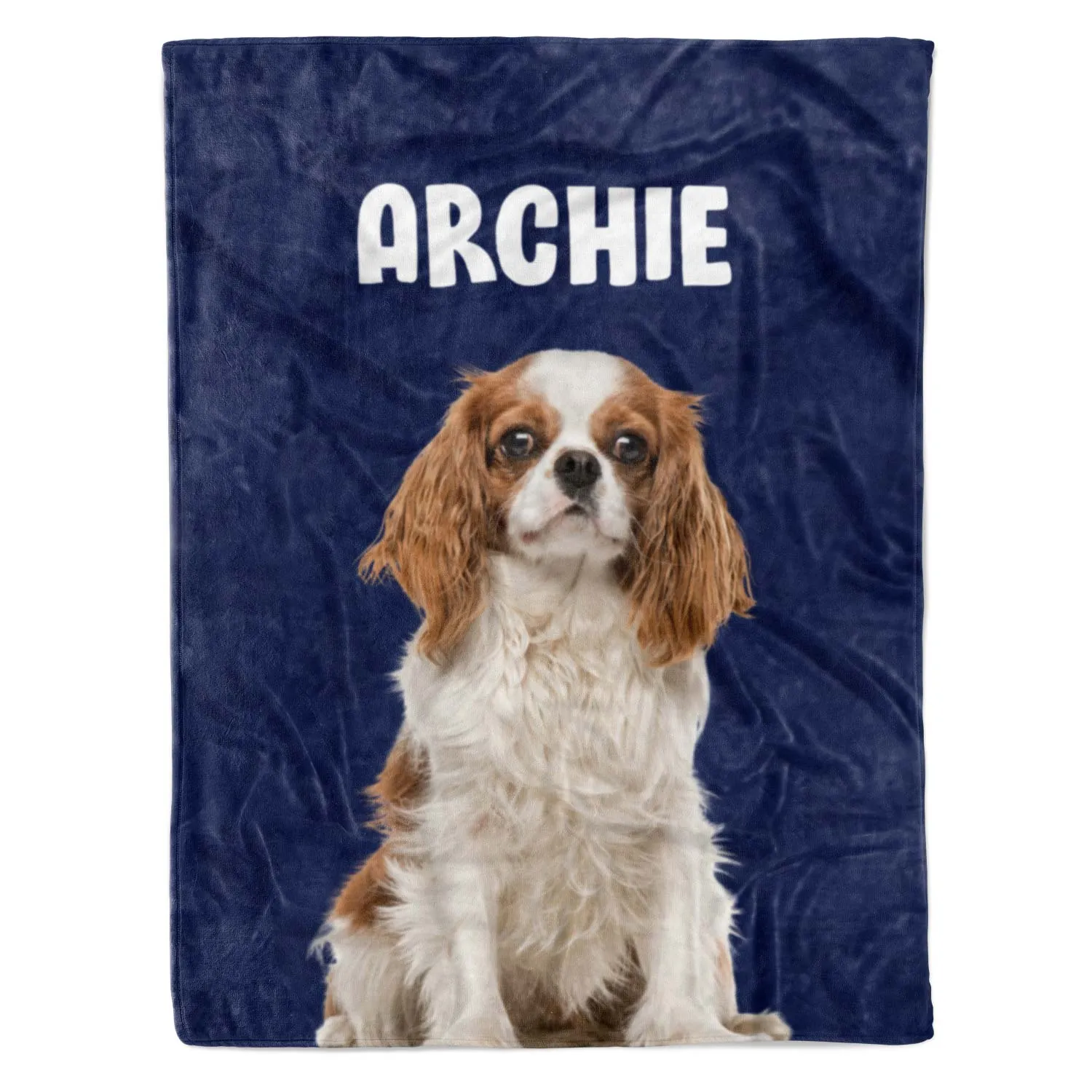 Dog Name Personalised Blanket